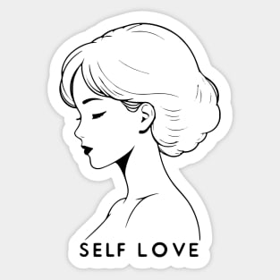 Self Love Strength Sticker